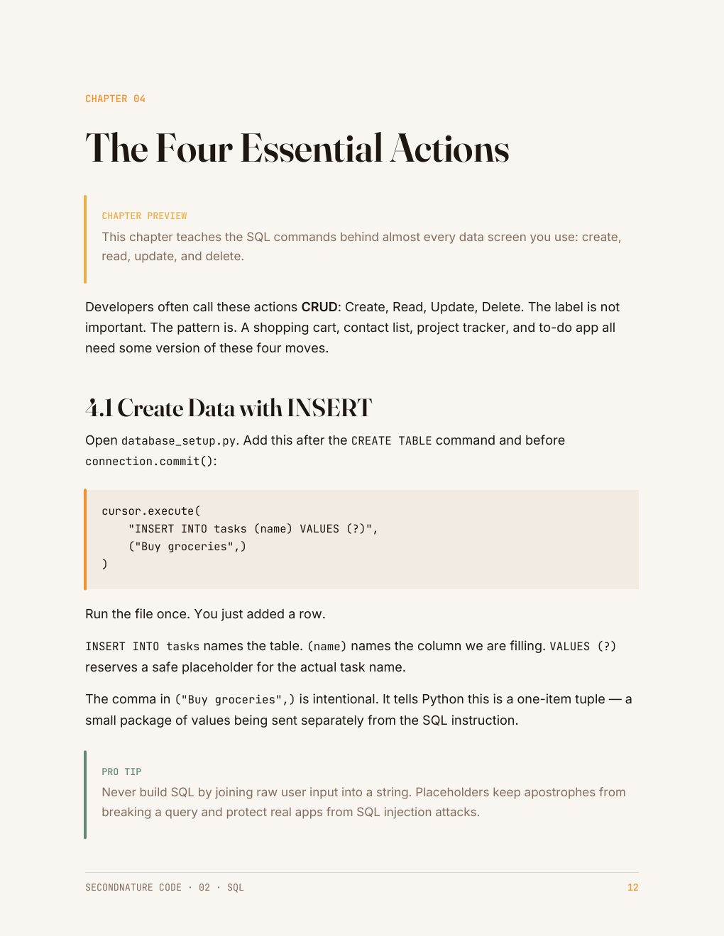 Page 13 of the SQL Quick Start Guide